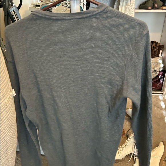 Merona Medium Gray Longsleeve Shirt Womens good condition - Picture 3 of 9